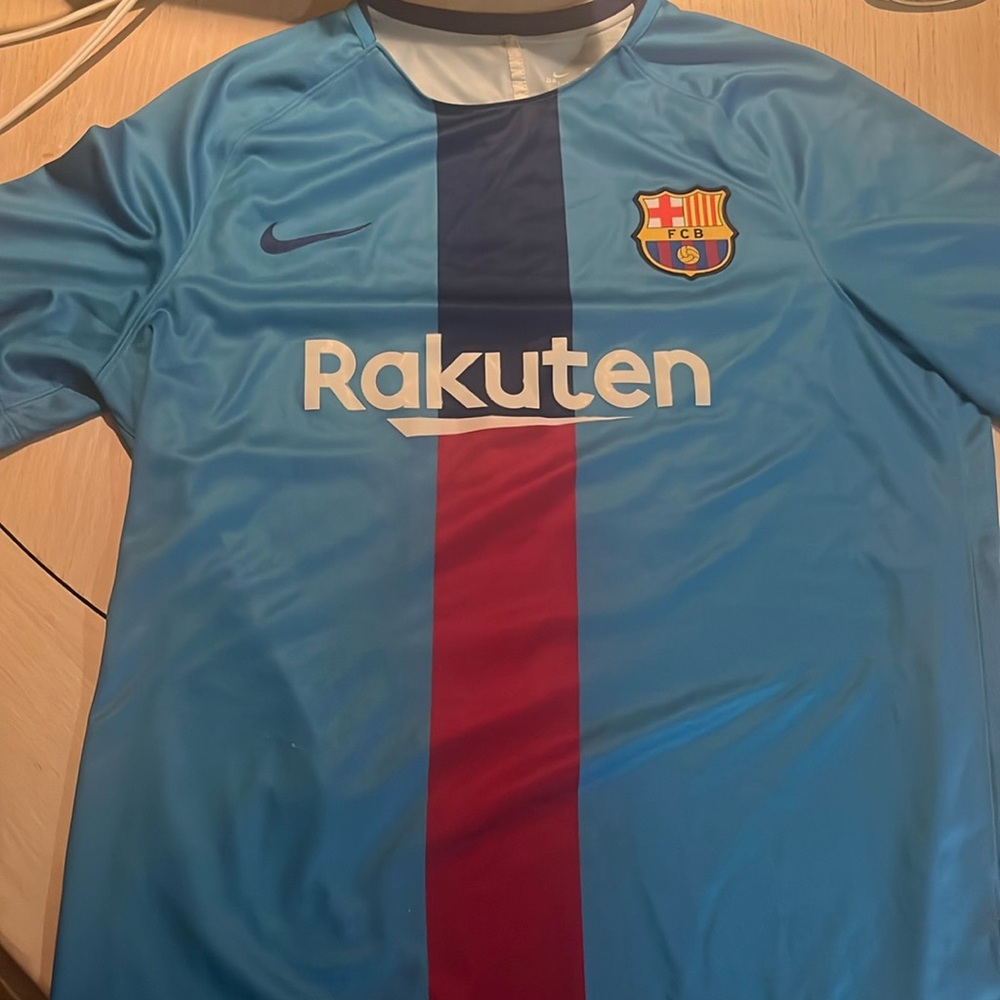 FC Barcelona 2018 - 2019 training kit Nike Rakuten size XL